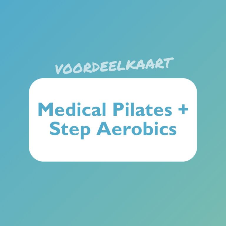 Medical pilates en step aerobics voordeelkaart i-fit